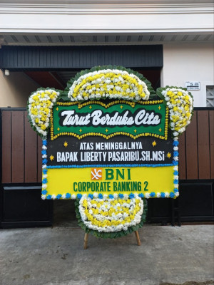 Papan Bunga Duka di Dungingi
